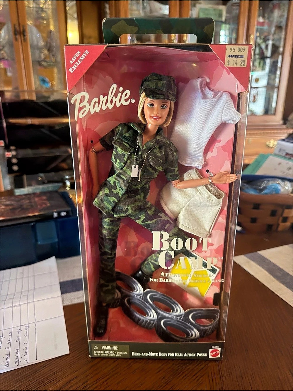 Barbie Boot Camp Barbie Camo Doll in Box